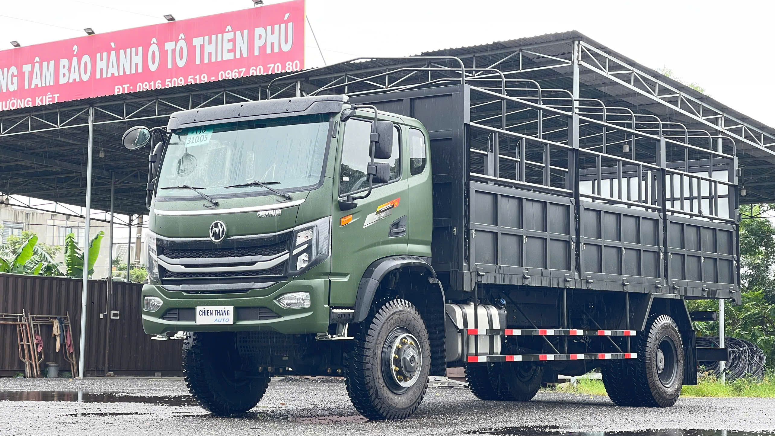 Xe Tải Thùng Chiến Thắng 7T25 - Thùng Dài 6m7