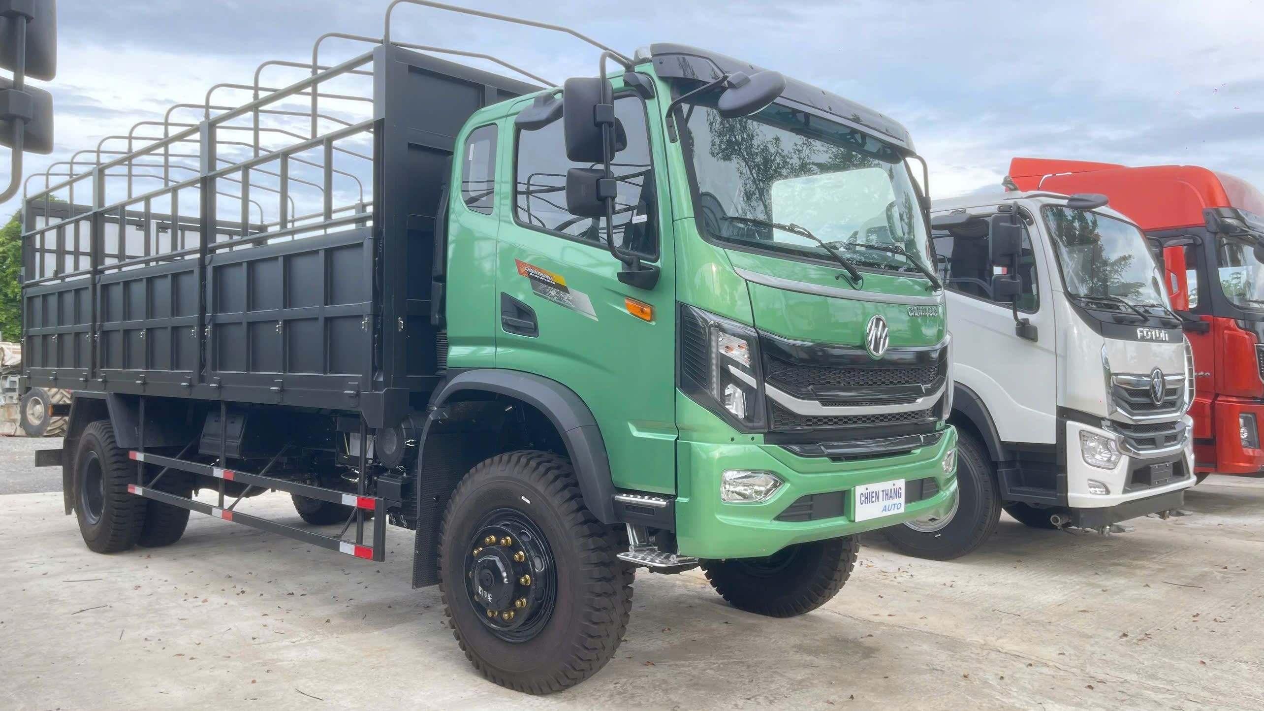 Xe Tải Thùng Chiến Thắng 7T25 - Thùng Dài 6m7