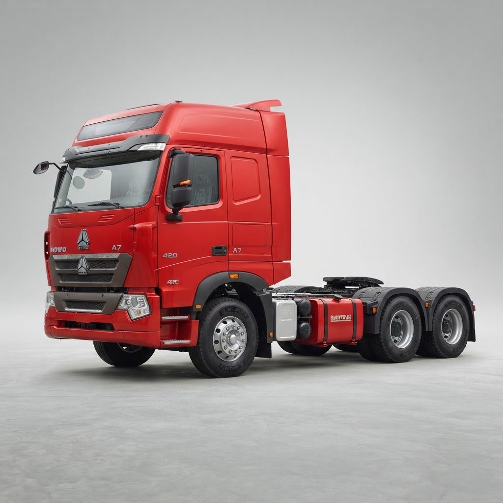 Xe đầu kéo HOWO 375HP cabin A7 tại Ô Tô Thiên Phú